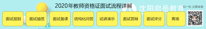 沈阳启岳教育,教师资格证面试流程详解